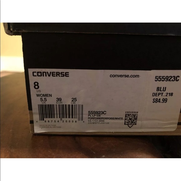 Converse pro leather casual shoe Porpoise - Picture 8 of 8